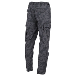 Kalhoty US střih BDU rip-stop NIGHTCAMO velikost 3XL