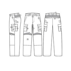 Kalhoty 24-7 SERIES® PRO FLEX rip-stop LE GREEN