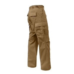 Kalhoty BDU RELAXED ZIPPER FLY COYOTE BROWN velikost 3XL