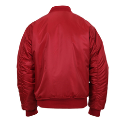 Bunda ULTRA FORCE MA1 FLIGHT ČERVENÁ velikost 3XL