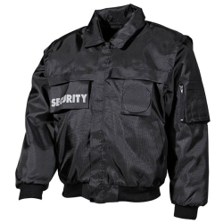 Bunda SECURITY ČERNÁ velikost 4XL