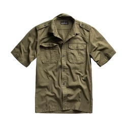 Košile M65 BASIC s krátkým rukávem ZELENÁ velikost XXL
