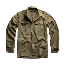 Košile M65 BASIC s dlouhým rukávem ZELENÁ velikost L