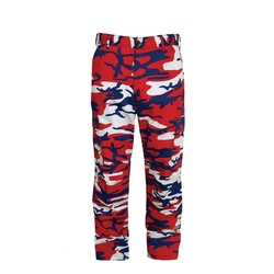 Kalhoty BDU RED WHITE BLUE CAMO velikost 3XL