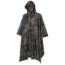 Pončo rip-stop s obalem DARK CAMO