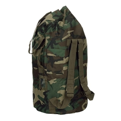 Pytel lodní US typ s popruhy 80l NYLON WOODLAND