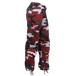 Kalhoty dámské PARATROOPER RED CAMO velikost L