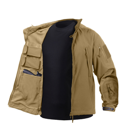Bunda CONCEALED CARRY softshell COYOTE BROWN velikost 3XL