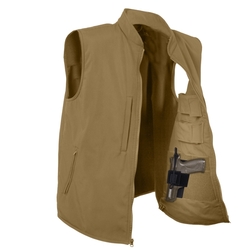Vesta CONCEALED CARRY softshell COYOTE BROWN velikost XL