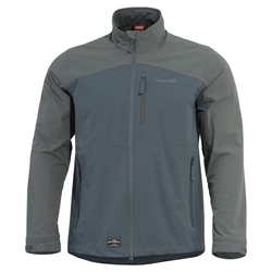 Bunda ELITE LIGHT softshell ŠEDO/MODRÁ velikost 3XL