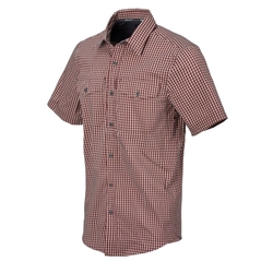 Košile COVERT CONCEALED CARRY DIRT RED CHECKERED velikost 3XL