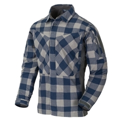 Košile MBDU flanel SLATE BLUE CHECKERED velikost 3XL