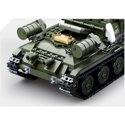 Stavebnice SOVĚTSKÝ TANK T-34/85 2v1