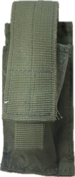 Sumka zelená mírně použitá 14 x 6 cm