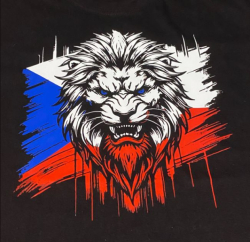 Triko neústupný český lev