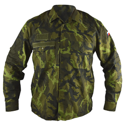 Vojenská košile AČR vz.95 les vel.41-42/194 mírně použitá, jako nová
